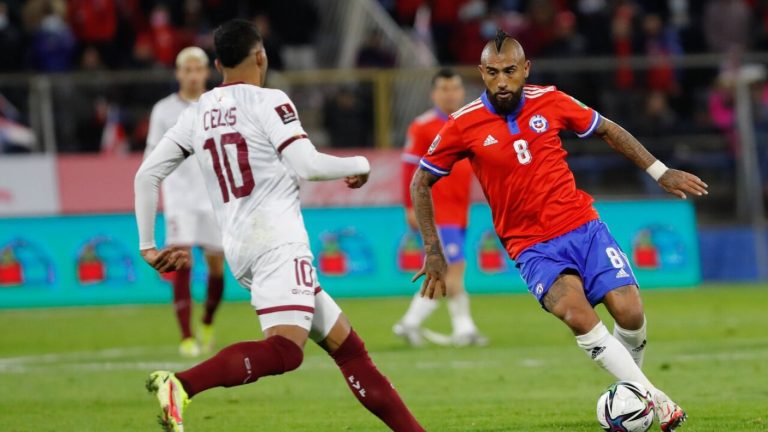 A qué hora juega Chile hoy con Venezuela partido por Eliminatorias