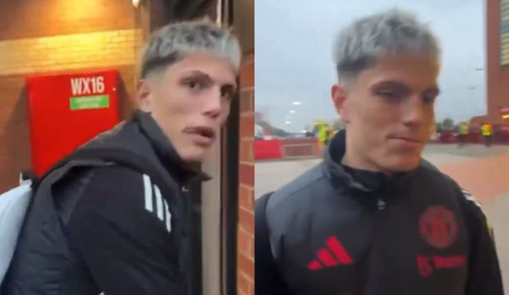 El fuerte cruce de Alejandro Garnacho con youtuber que lo encaró: “¿Por qué no juegas tú?”