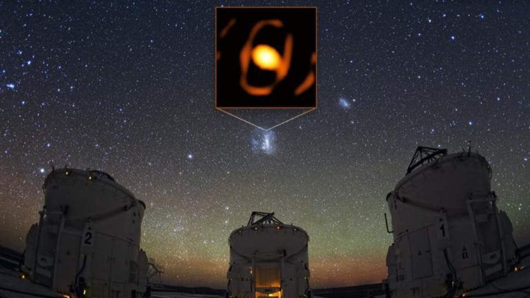 Astrónomos chilenos fotografían por primera vez una estrella fuera de la Vía Láctea