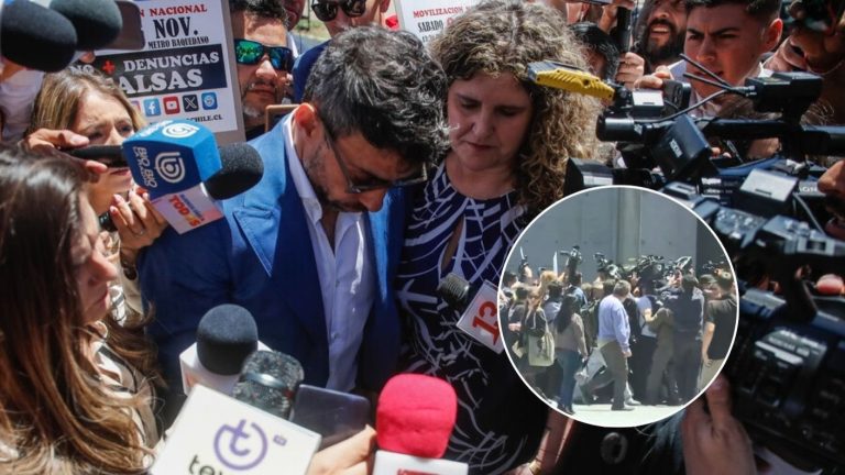 Jorge Valdivia llegó en silencio y con su abogada a reformalización: Así fue su caótico ingreso