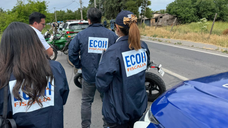 Impactante homicidio en Maipú: Cuerpo fue encontrado maniatado a un costado del camino