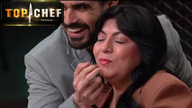 ¡Se lo dio en la boca! Chef Benjamín y Fernanda Fuentes protagonizaron intenso momento