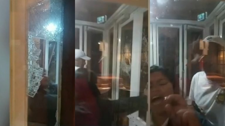 Pareja vandalizó histórico funicular en Valparaíso tras negarse a pagar $300 de pasaje