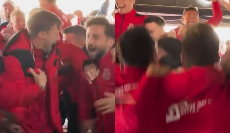 Eufóricos: Así festejó un club de cuarta división el jugar contra el Real Madrid en Copa del Rey