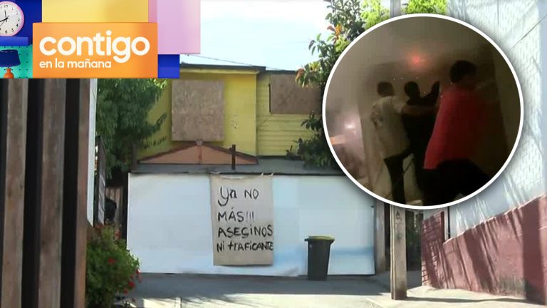 Vecinos quemaron casa de narcotraficantes en Peñalolén tras homicidio
