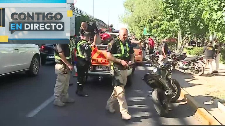 Fiscalización vehicular en La Florida dejó 12 motos y cuatro vehículos retirados de circulación