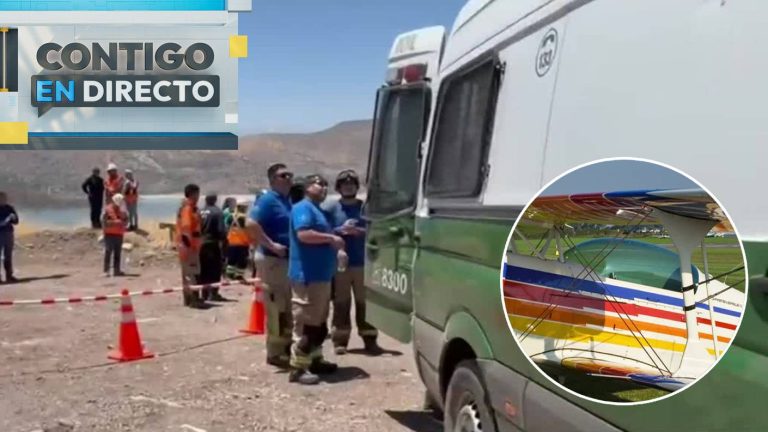 Grave accidente de una avioneta en Tiltil tras caer en el embalse Huechún: Un fallecido