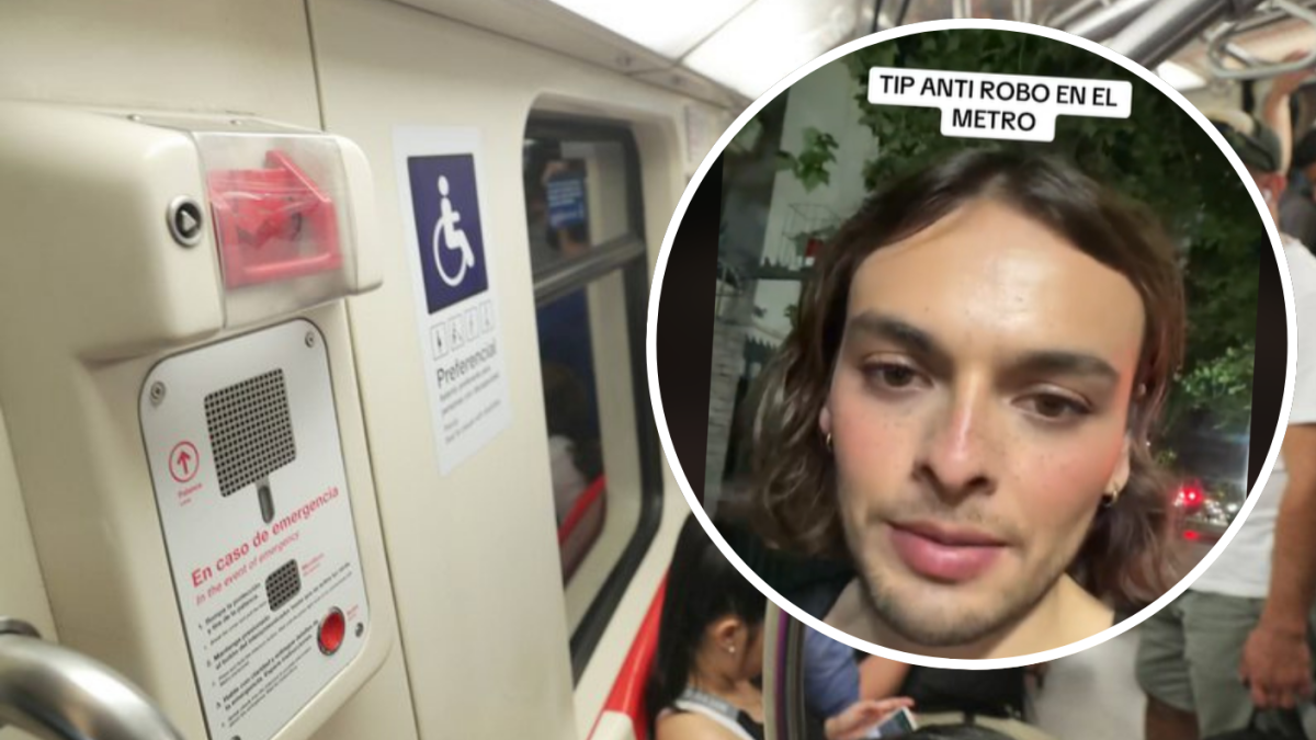 Joven revela vital tip anti robo en el Metro y se vuelve viral: “Si ...