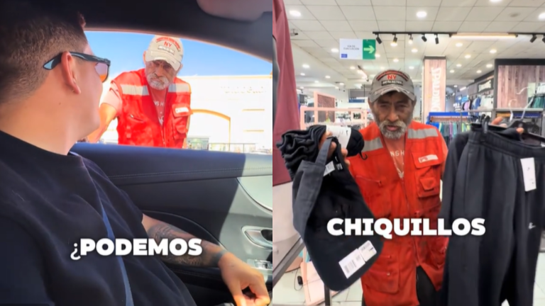 “Me gustaría cambiar tu vida”: Joven se vuelve viral tras ayudar a persona sin hogar en La Serena