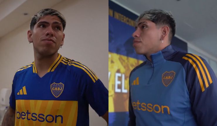 Boca enloquece con Carlos Palacios y muestra parte de su primer día: “No se pongan nerviosos”