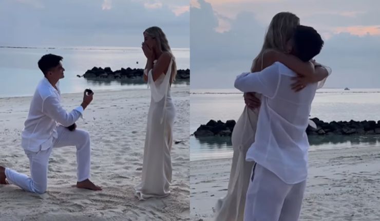 “Te importan”: El particular video que subió pareja de jugador de La Roja tras pedido de matrimonio