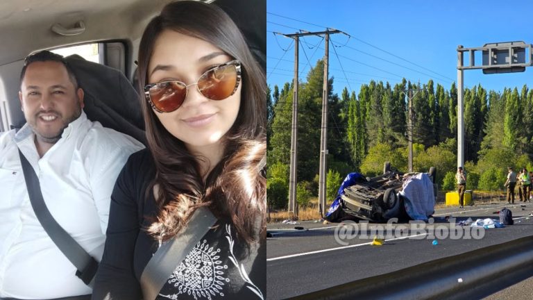 Conmoción tras fatal accidente en Cabrero: Matrimonio que celebraba un año y sus tres hijos fallecieron