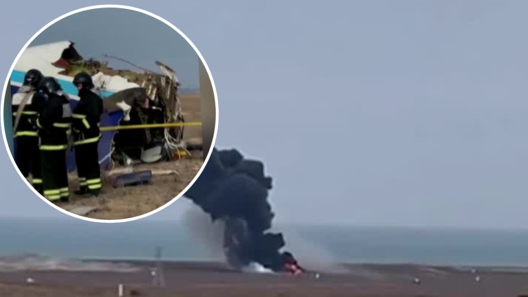 Accidente aéreo deja más de 30 personas fallecidas en Kazajistán