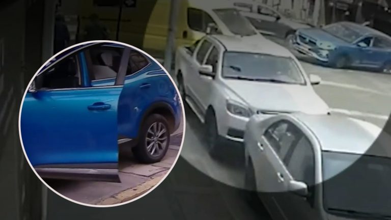 Se entregó conductor de fatal pelea vial donde falleció adulta mayor en Santiago Centro