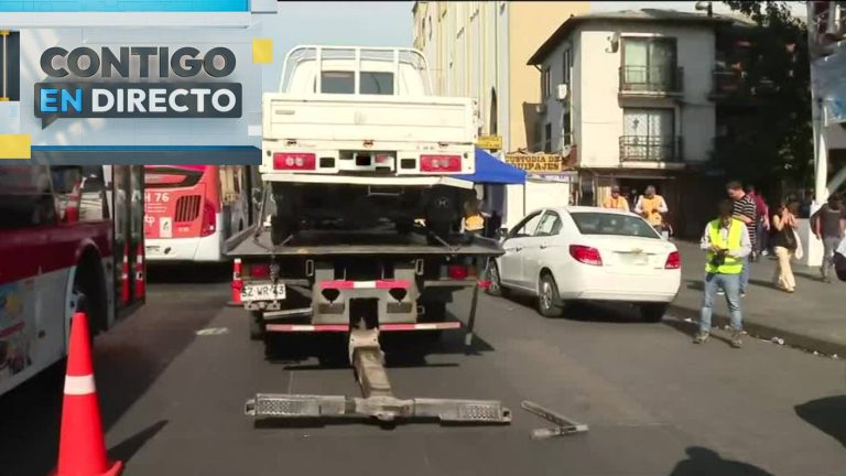 Intensa fiscalización afuera terminal de buses de Alameda deja 17 vehículos retirados