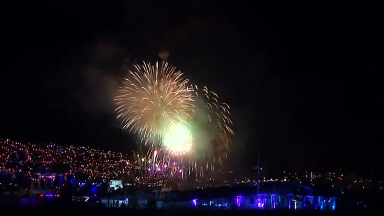 ¿Peligran los fuegos artificiales? Alerta de marejadas pone en riesgo Año Nuevo 2025