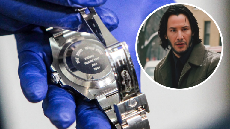 Incautan millonario reloj de Keanu Reeves en Peñalolén: Fue robado desde su mansión en EEUU