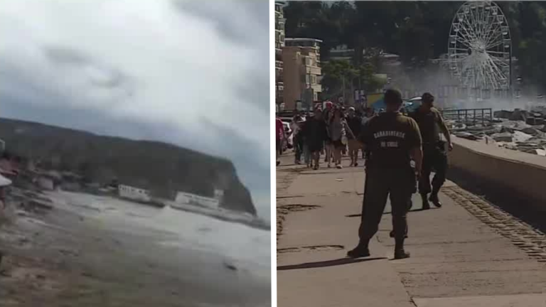 Alerta en las costas: Temen que marejadas de Perú lleguen a Chile
