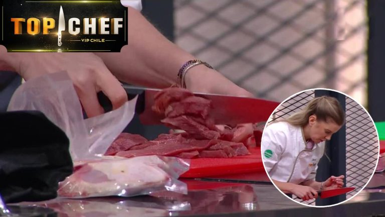 “¡Me corté la uña!”: Javiera Acevedo sufrió grave descuido con cuchillo muy afilado