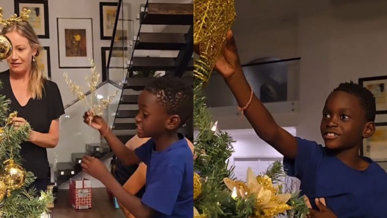 Rafael Araneda mostró su impactante árbol de Navidad decorado por Benjamín: Se llenó de reacciones