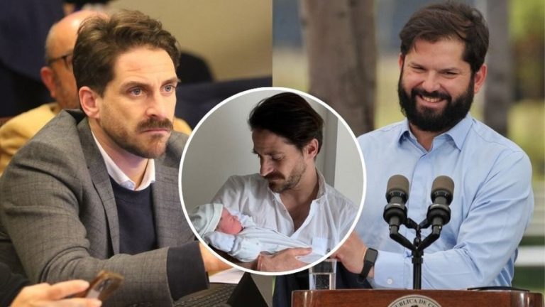 Gonzalo Winter anunció el nacimiento de su primer hijo: Pdte. Boric reaccionó con cariñoso mensaje