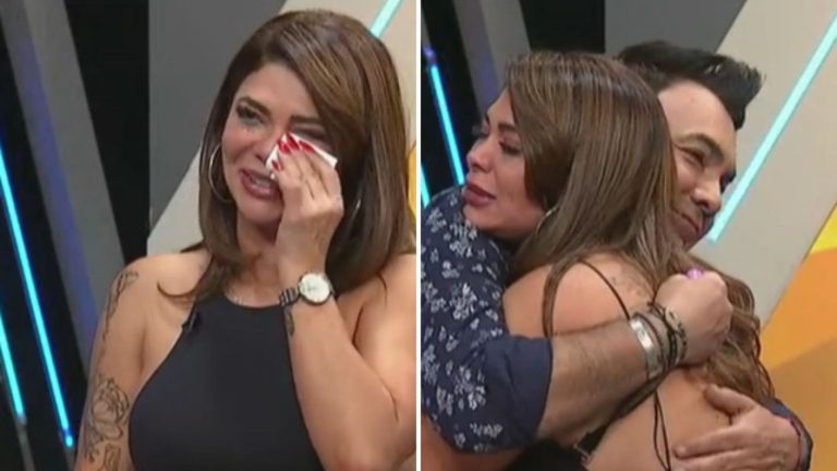 Duro momento: Antonella Ríos se quebró en TV tras leer mensajes sobre encerrona con Barticciotto