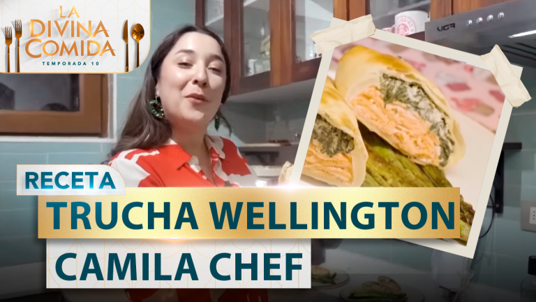 Divina Receta | Trucha Wellington | Camila Chef