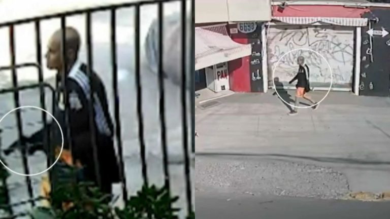 Pistolero de La Cisterna: Video captó segundos previos de sujeto que asesinó a 2 personas
