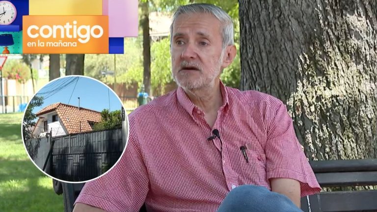 “Tuve que dormir en la calle”: Adulto mayor denuncia que mujer y su hijo le quitaron casa en Las Condes