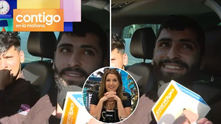 ¿Amor a primera vista? Monse lanzó coqueta indirecta a conductor árabe en plena fiscalización