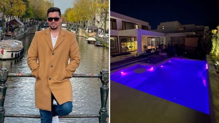 “En progreso”: Nano Calderón mostró los estragos que causó la remodelación de su patio