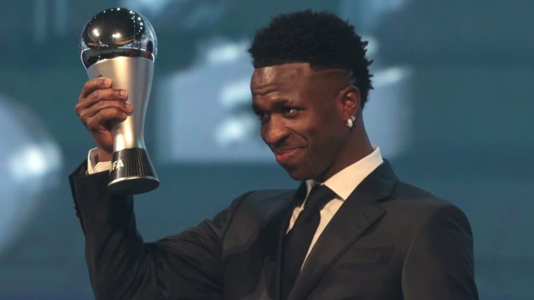 Parabens: Vinícius Jr se tomó revancha y obtuvo el premio The Best