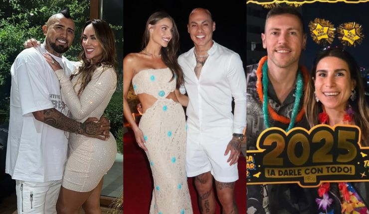 A pura elegancia y cotillón: Los festejos de los deportistas chilenos para el Año Nuevo