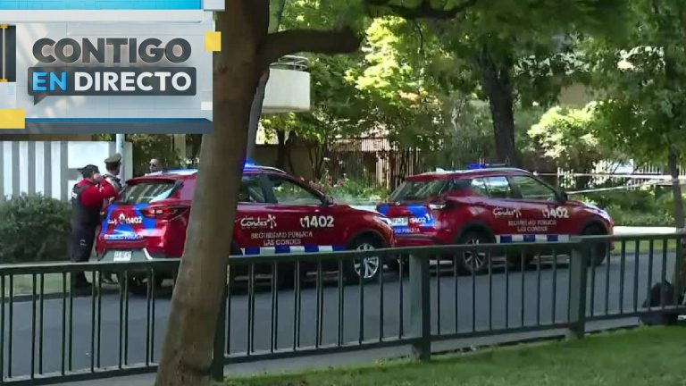 Amplio operativo policial por hombre que cayó desde un edificio en Las Condes