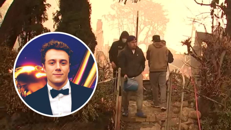 Hijo de Claudia Conserva relató dramática situación por megaincendio en California