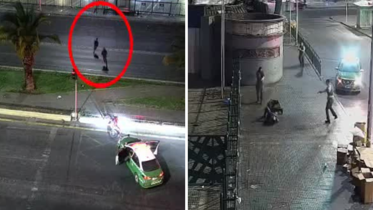 VIDEO | Así fue la persecución policial que dejó un carabinero herido en Santiago