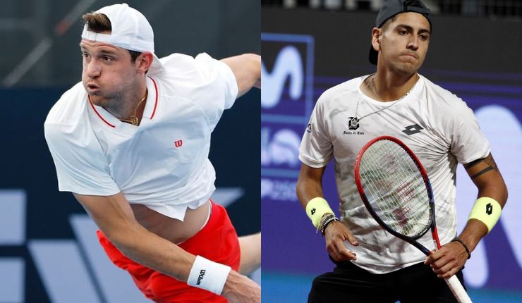 Tabilo deja pasar una gran chance y Jarry se va dando pelea del Australian Open