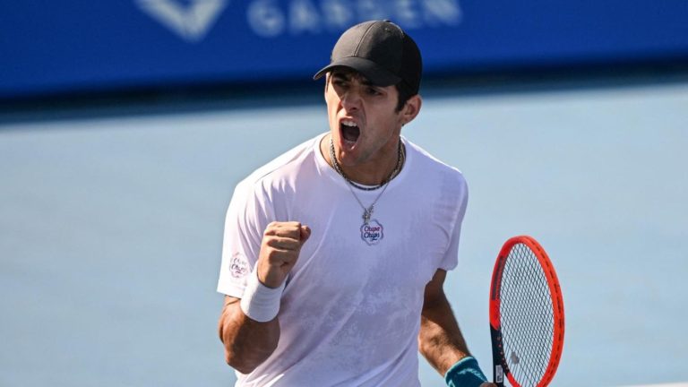 Cristian Garín se anota con extraordinario triunfo en Australia y desafiará al N°4 del mundo