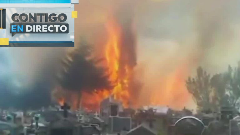 ALERTA ROJA por incendio forestal cercana a zona residencial en Coyhaique