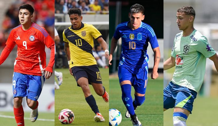 Damián Pizarro, Claudio Echeverri y más: Las grandes figuras que disputarán el Sudamericano Sub 20
