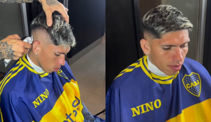 Ahora sí es El Facha: Carlos Palacios metió cambio de look previo a su debut con Boca