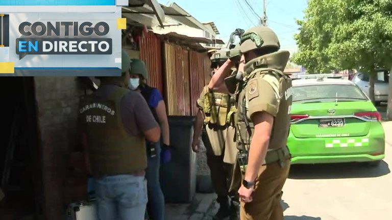 Fiscalización terminó con la incautación de 10 kilos de droga en San Bernardo