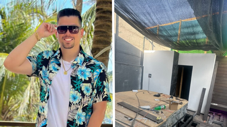 Baño exterior y un tremendo jacuzzi: Nano Calderón mostró las excentricidades de su nueva casa