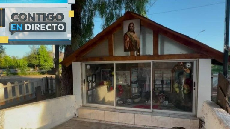 Demuelen mausoleos narco que estaba a pocos metros de un jardín infantil en Colina