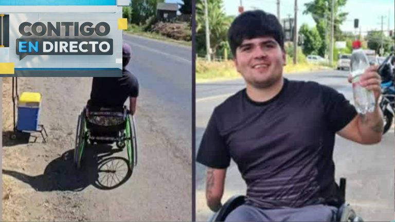 Campeón de Para Natación debe vender agua en la calle para costear su entrenamiento
