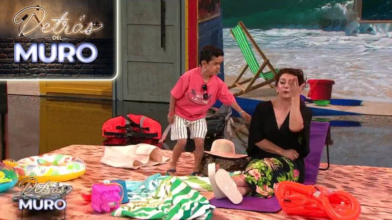 ¡Pasó de todo en la playa! La rutina de humor de Paola y Miguelito en Detrás Del Muro