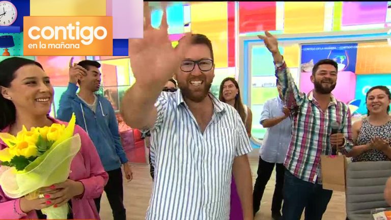 ¡Hasta pronto, Lucho Ugalde! Reportero dijo adiós a Contigo en la Mañana y recibió emotiva despedida