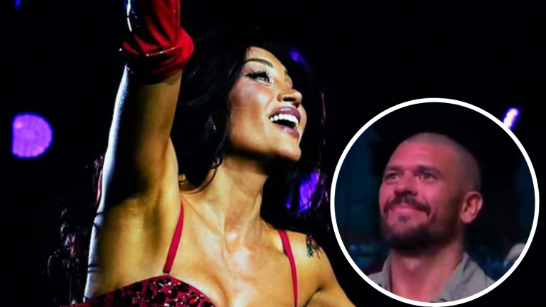 Karen Paola reacciona tras ver a Juan Pedro Verdier en Festival de Las Condes: “Primera vez...”