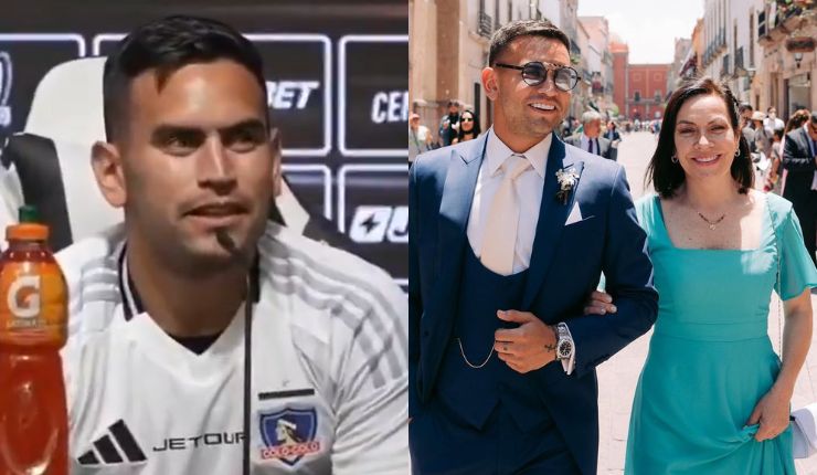 Sebastián Vegas protagoniza emotivo momento tras ser presentado en Colo Colo: “Mi madre...”