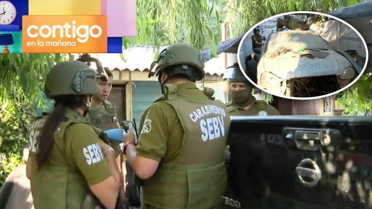 Una denuncia clave: Encuentran 10 autos robados en desarmaduría ilegal en San Bernardo